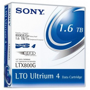 20LTX800G - Sony LTX800G LTO Ultrium 4 Tape Cartridge - LTO Ultrium LTO-4 - 800GB (Native) / 1.6TB (Compressed) - 20 Pack