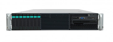 381367-001 - HP ProLiant DL380 G4 Packaged Cluster- 1x Intel Xeon 3.6GHz 1GB Ram 24x CD-ROM Gigabit Ethernet 8u Rack Server Cluster