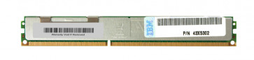 43X5302 - IBM 4GB DDR3-1333MHz PC3-10600 ECC Registered CL9 240-Pin DIMM 1.35V Low Voltage Dual Rank Memory Module