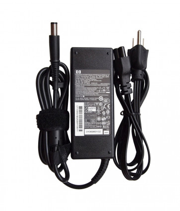 519330-001 - HP 90-Watts 100-240VAC 50-60Hz 1.5A 19VDC Smart Pin Slim AC Power Adapter for NC6000/NC8400/NX8400 Series Notebooks