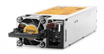 754381-001 - HP 800-Watts 94% Efficiency Flex Slot Platinum Redundant Hot-Plug 1U Power Supply for ProLiant DL360 / DL380 / ML350 Gen9 Server