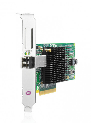 AJ762-63003 - HP StorageWorks 81E 8GB PCI-Express Single-Port Fibre Channel (Short Wave) Host Bus Adapter