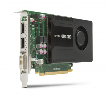 C2J93AT - HP nVidia Quadro K2000 PCI-Express X16 2GB GDDR5 SDRAM Graphics Card