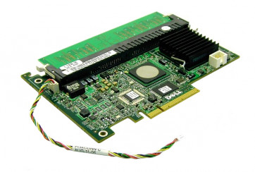 CN-0WX072 - Dell PERC 5/I PCI-Express SAS RAID Controller for PowerEdge 1950/2950 with 256MB Cache (NO Battery)