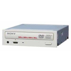 CRX320A - Sony 52x/32x/52x/16x Internal EIDE/ATAPI CD-RW/dvd Combo Drive - CD-RW/dvd-ROM - EIDE/ATAPI - Internal