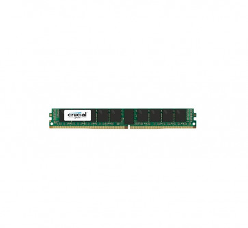 CT16G4XFD824A - Crucial Technology 16GB DDR4-2400MHz PC4-19200 ECC Unbuffered CL17 288-Pin DIMM 1.2V Dual Rank Very Low Profile (VLP) Memory Module
