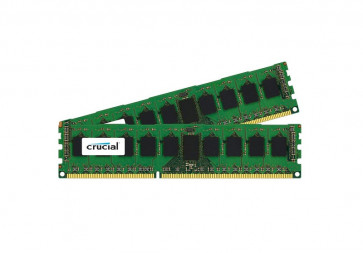 CT2883589 - Crucial 16GB Kit (2 x 8GB) DDR3-1600MHz PC3-12800 ECC Registered CL11 240-Pin DIMM 1.35V Low Voltage Single Rank Memory Upgrade for HP - Compaq ProLiant BL460c Gen8 Server Blade