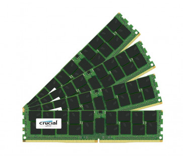 CT7085765 - Crucial 32GB Kit (4 x 8GB) DDR4-2400MHz PC4-19200 ECC Registered CL17 288-Pin DIMM Single Rank Memory Upgrade for Supermicro SuperStorage Server 6038R-E1CR16N