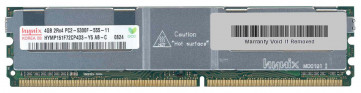 HYMP151F72CP4D3-Y5 - Hynix 4GB DDR2-667MHz PC2-5300 Fully Buffered CL5 240-Pin DIMM 1.8V Dual Rank Memory Module