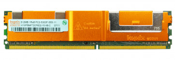 HYMP564F72CP8D2-Y5 - Hynix 512MB DDR2-667MHz PC2-5300 Fully Buffered CL5 240-Pin DIMM 1.8V Memory Module