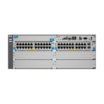 J9533A - HP ProCurve E5412-92G-PoE 92-Ports Layer-4 Managed v2 zl Gigabit Ethernet Switch with 2 x SFP (mini-GBIC)