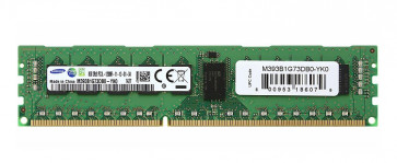 M393B1G73DB0-YK0 - Samsung 8GB DDR3-1600MHz PC3-12800 ECC Registered CL11 240-Pin DIMM 1.35V Low Voltage Dual Rank Memory Module