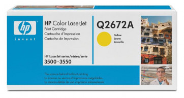 Q2672A - HP 309A Toner Cartridge (Yellow) for Color LaserJet 3500/3550 Series Printer