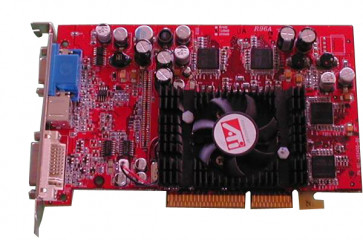 R96A-C3T - ATI Tech ATI Radeon 9600XT 128MB DVI S-video VGA Video Graphics Card
