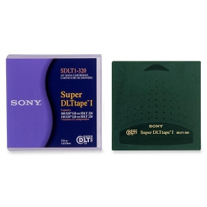 SDLT1-320 - Sony SDLT1-320 Data Cartridge - Super DLT - 160GB (Native) / 320GB (Compressed) - 1 Pack