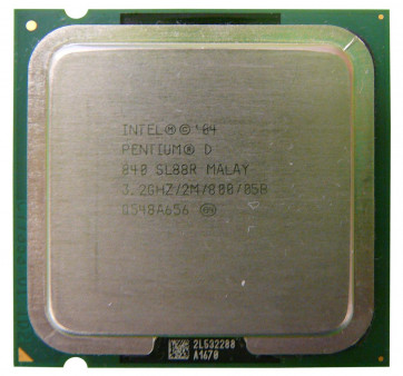 SL88R - Intel Pentium D Dual Core 840 3.20GHz 800MHz FSB 2MB L2 Cache Socket 775 Processor