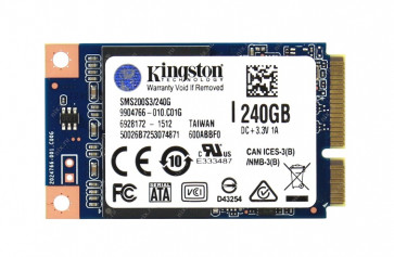 SMS200S3/240G - Kingston SSDNow mS200 240GB mSATA 6Gb/s 2-inch Solid State Drive for Notebooks Tablets and Ultrabooks