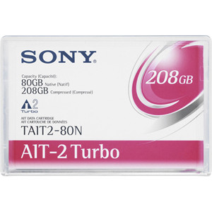 TAIT280N - Sony AIT-2 Turbo Tape Cartridge - AIT AIT-2 - 80GB (Native) / 208GB (Compressed)