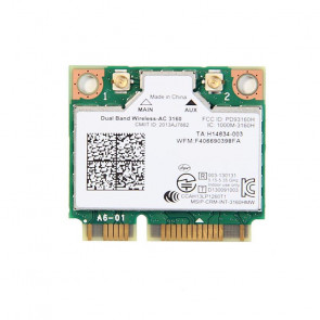 081WMJ - Dell WiFi Card Intel Centrino-N 7265 Mini PCI-Express 802.11ac/a/b/g/n Half-Height Bluetooth Dual Band Latitude E7440