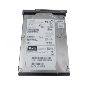 390-0266 - Sun 146GB 10000RPM Ultra-320 SCSI LVD Hot-Pluggable 80-Pin 3.5-inch Hard Drive