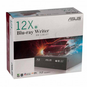 BW-12B1ST/BLK/G - ASUS 12X/8X BD-R/RE SATA Blu-ray Burner with Disc Encryption