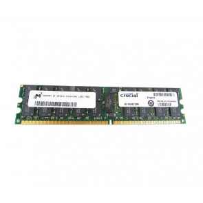 CT102472AB667.36FC1 - Crucial Technology 8GB DDR2-667MHz PC2-5300 ECC Registered CL5 240-Pin DIMM 1.8V Dual Rank Memory Module