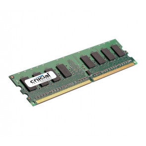 CT2KIT25664AA667 - Crucial Technology 4GB Kit (2 X 2GB) DDR2-667MHz PC2-5300 non-ECC Unbuffered CL5 240-Pin DIMM 1.8V Memory