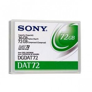 DGDAT72WW - Sony DAT 72 Tape Cartridge - DAT DAT 72 - 36GB (Native) / 72GB (Compressed)