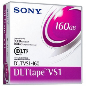 DLTVS1160WW - Sony DLT-VS160 Tape Cartridge - DLT DLTtape VS1 - 80GB (Native) / 160GB (Compressed)