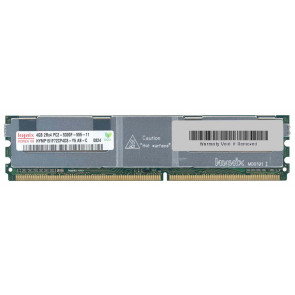 HYMP151F72CP4D3-Y5 - Hynix 4GB DDR2-667MHz PC2-5300 Fully Buffered CL5 240-Pin DIMM 1.8V Dual Rank Memory Module