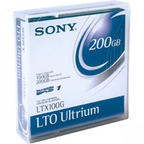 LTX100 - Sony LTX100 LTO Ultrium 1 Data Cartridge - LTO Ultrium - LTO-1 - 100 GB (Native) / 200 GB (Compressed)