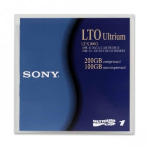LTX100GWW - Sony LTO Ultrium 1 Tape Cartridge - LTO Ultrium LTO-1 - 100GB (Native) / 200GB (Compressed)