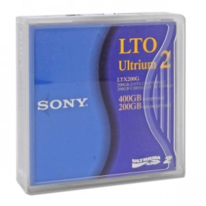 LTX200G - Sony LTO Ultrium 2 Tape Cartridge - LTO Ultrium LTO-2 - 200GB (Native) / 400GB (Compressed) - 1 Pack