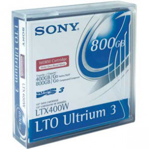 LTX400WWW - Sony LTO Ultrium 3 WORM Tape Cartridge - LTO Ultrium LTO-3 - 400GB (Native) / 800GB (Compressed)