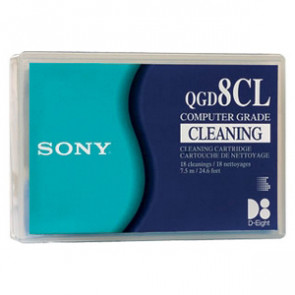 QGD8CL//A - Sony D8 8mm Cleaning Cartridge - 8mm Tape