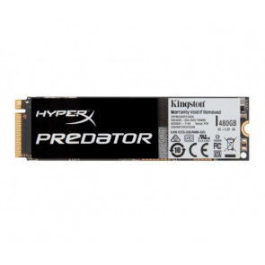 SHPM2280P2H/480G - Kingston HyperX Predator 480GB MLC PCI Express 2.0 M.2 2280 Solid State Drive