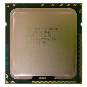 SLBVX - Intel Xeon X5690 6 Core 3.46GHz 6.40GT/s QPI 12MB L3 Cache Socket LGA1366 Processor (Tray part)