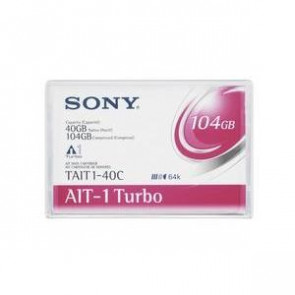 TAIT1-40C - Sony AIT-1 Turbo Tape Cartridge - AIT AIT-1 Turbo - 40GB (Native) / 104GB (Compressed)