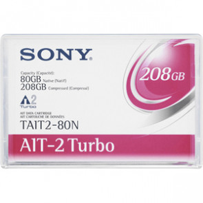 TAIT280N - Sony AIT-2 Turbo Tape Cartridge - AIT AIT-2 - 80GB (Native) / 208GB (Compressed)