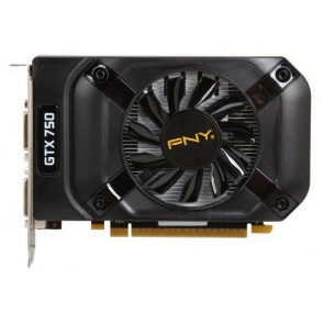 VCGGTX7501XPB - PNY Technology Geforce Gtx 750 Graphic Card 1.02 Ghz Core 1 GB GDDR5 PCI-Express 3.0 X16 Dual Slot Space Required 5000 Mhz M